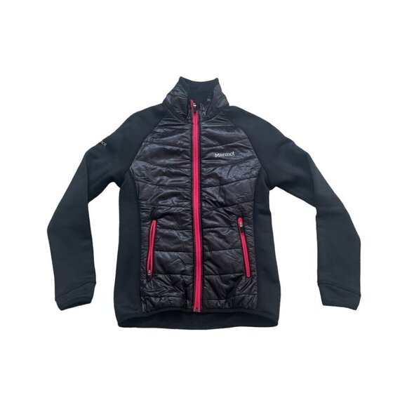 Marmot black down variant puffer lightweight jacket size XS